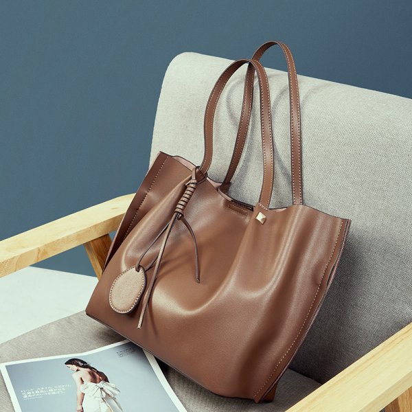 Tote Bag Large Capacity Shoulder Bag Cowhide Female Bag