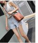 One Shoulder Crossbody Bucket Bag